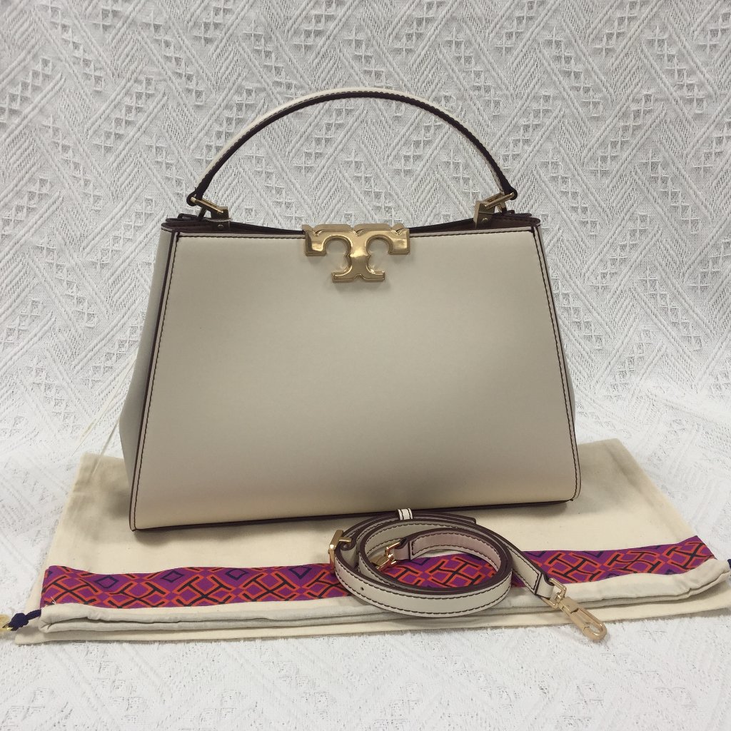 Tory Burch Eleanor Spazzolato Satchel Bag